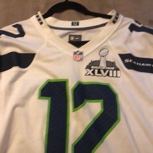 Seattle Seahawks Super Bowl jersey